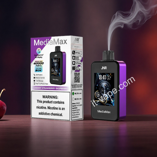 Puff 40000 Tiri JNR 40k Vape Monouso Cherry Strawberry Raspberry