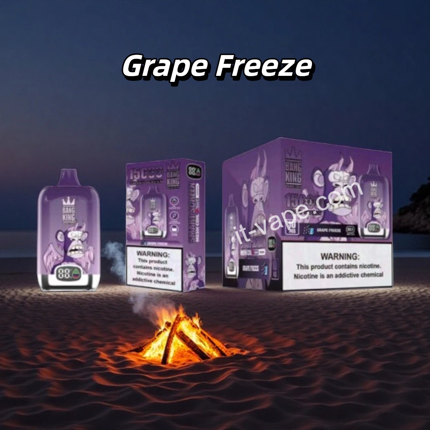 Grape Freeze Bang King Puff 15000 Tiri