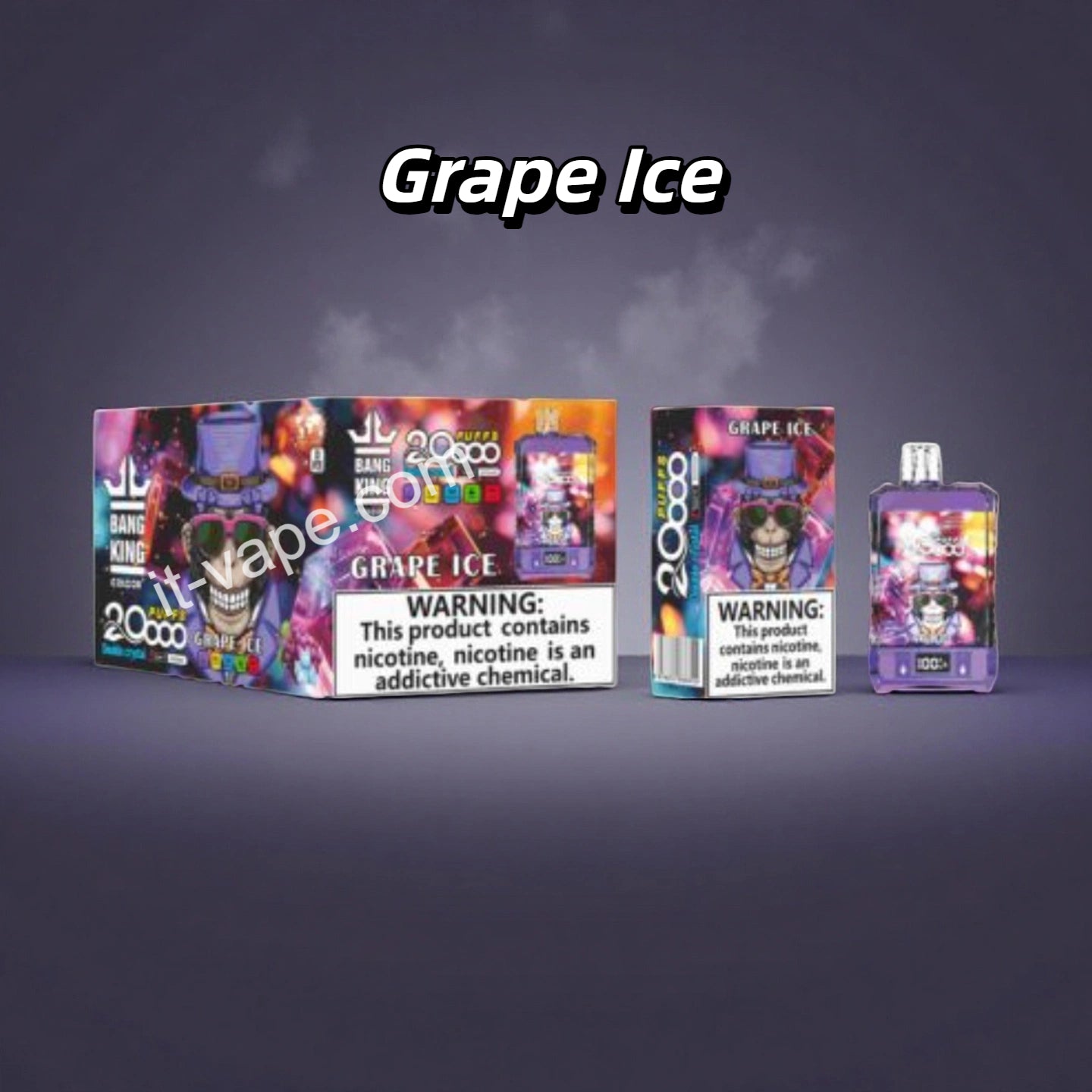 Grape Ice Bang King Puff 20K Puffs