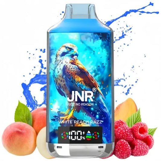 JNR Puff 18000 Tiri White Peach Razz Sigaretta Elettronica Monouso
