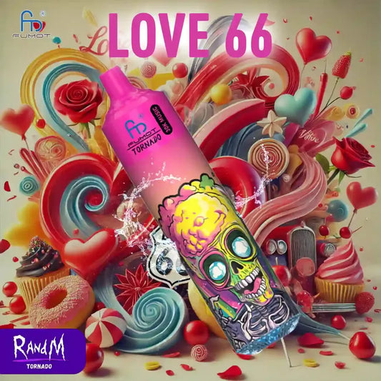Randm 30K Tiri Puff Usa e Getta Love 66 Gusto Puffs Sigarette Electroniche Monouso