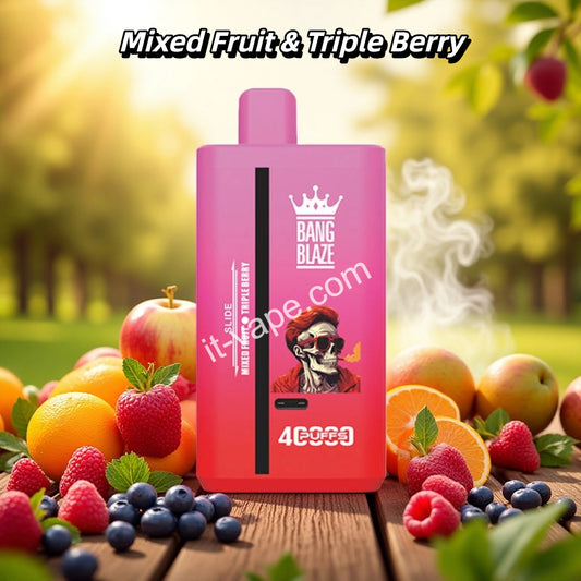 Mixed Fruit & Triple Berry Puff 40K Puffs Bang Blaze