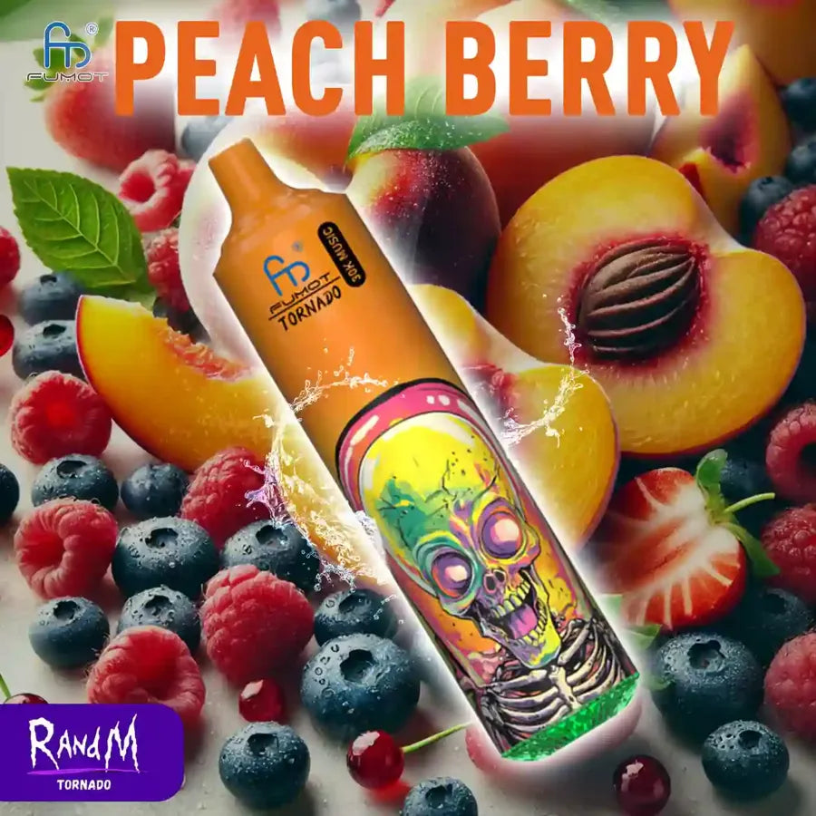 Puff 30000 Tiri Peach Berry Gusti Sigarette Elettroniche Usa e Getta