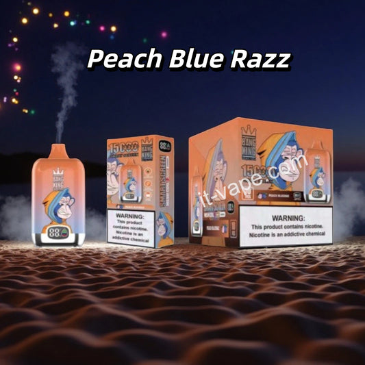 Peach Blue Razz Bang King 15000 Puffs