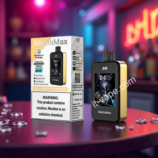Peach Mango Watermelon Puff JNR 40K Puffs Vape