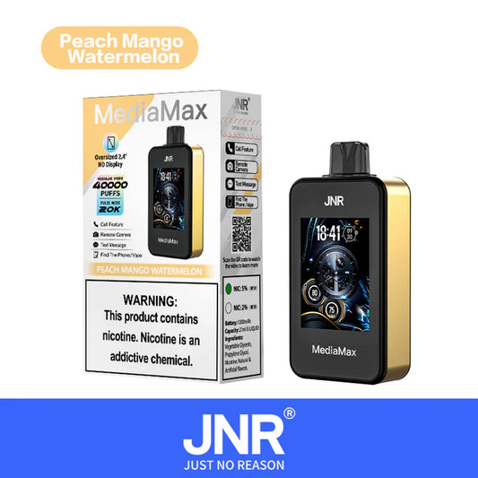 JNR 40000 Puff Sigaretta Elettronica Usa e Getta Peach Mango Watermelon
