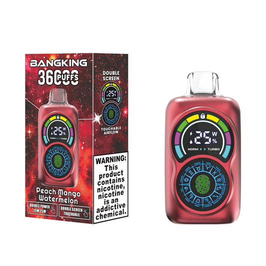 Peach Mango Watermelon Bang King 36000 Puffs