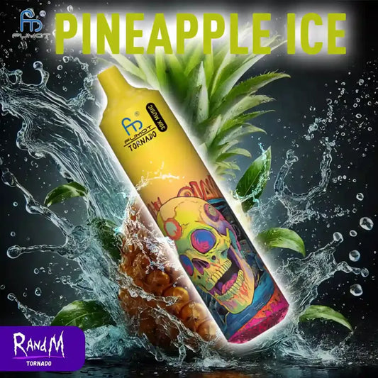Puff Tornado 30000 Tiri Pineapple Ice Gusto Sigaretta Elettronica Monouso