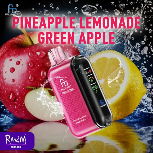 Randm Vape Monouso Store Puff 20000 Tiri Pineapple Lemonade Green Apple Gusto