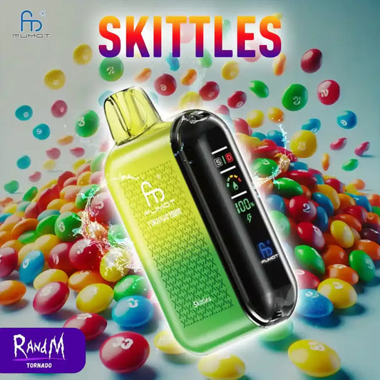 Puff 20000 Tiri Liquido Sigaretta Elettronica Usa e Getta - Skittles Gusti 20K Big Puffs