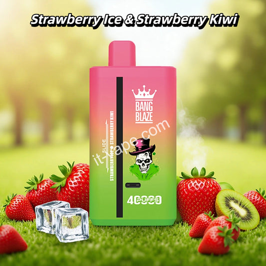 Strawberry Ice & Strawberry Kiwi Puff 40k Puffs