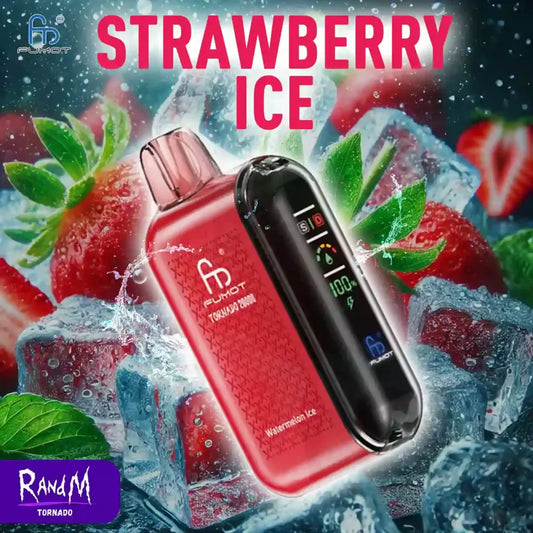 Prezzo Puff 20k Tiri 2% Nicotina Sigaretta Elettronica Usa e Getta - Strawberry Ice Gusto