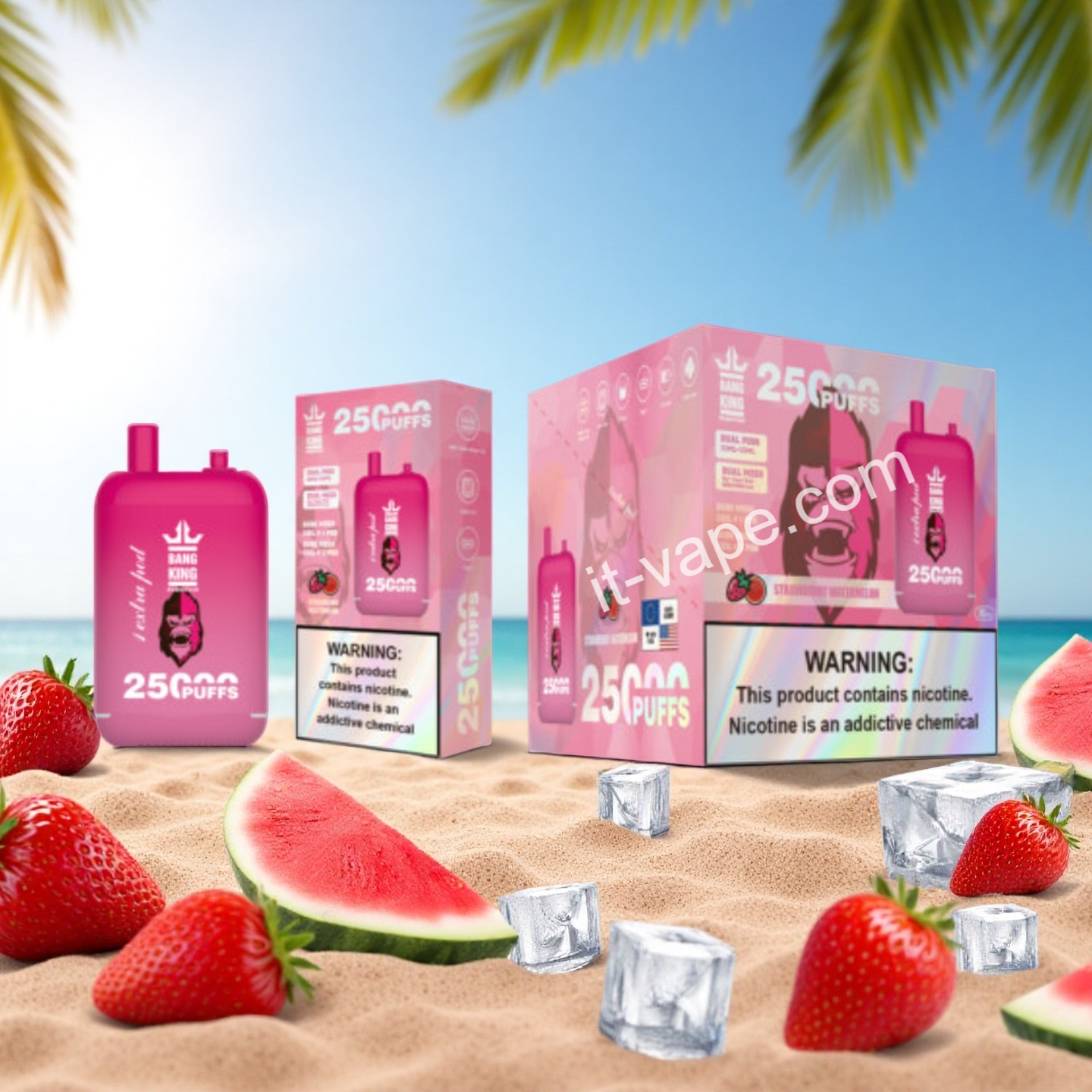 Strawberry Watermelon Puff 25000 Tiri