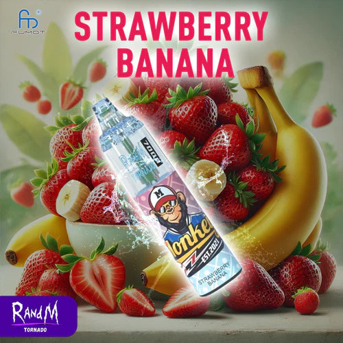 Strawberry Banana - Vape Monouso with Nicotina