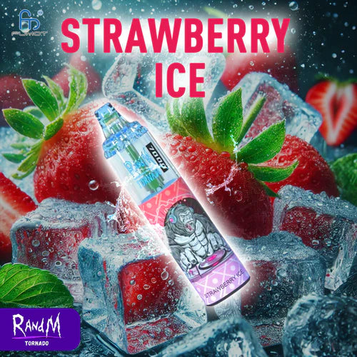 Tornado 7000 Puffs Vape Monouso Strawberry Ice with Resistenza Mesh