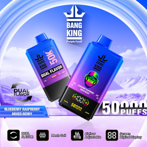 Blueberry Raspberry & Mixed Berry - Puff 50000 Tiri Sigaretta Elettronica Monouso