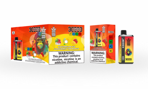Watermelon Ice & Strawberry And Mango - Bang King 30k Puff Sigaretta Elettronica