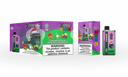 Strawberry Kiwi & Sour Apple Raspberry - Bang King Puff 30000 Tiri Vape Usa e Getta
