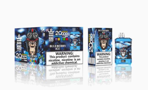 Bang King Puff 20000 Tiri Blueberry Ice Monouso Vape