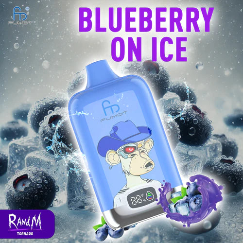 Puff 12000 Tiri 20ml E-liquid Sigaretta Elettronica Monouso - Blueberry On Ice