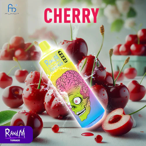 RandM Tornado 9000 puff sigarette elettroniche monouso - cherry