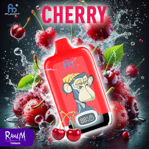 RandM Digital Box 12000 Puff Sigaretta Elettronica Monouso Cherry with LED