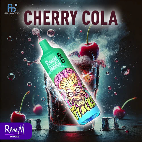 Puff Randm Tornado 9000 Puffs Cherry Cola Gusto Sigaretta Elettronica Monouso