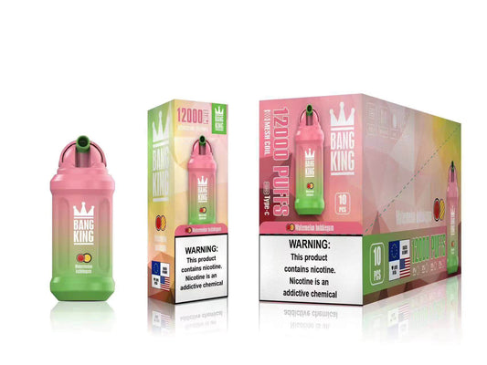 Bang King 12000 Puff 12K Tiri Monouso Vape- Watermelon Bubblegum