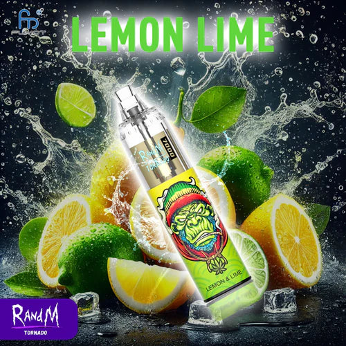 Randm 7000 Puffs Sigarette Elettroniche Usa e Getta - Lemon Lime