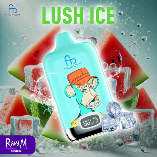 Puff 12000 Tiri Sigaretta Elettronica Monouso - Lush Ice Gusto
