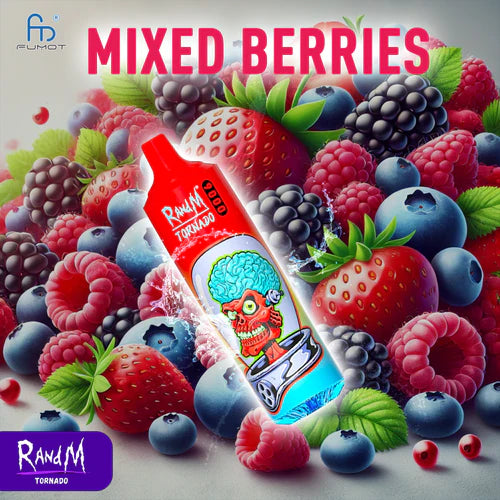 9000 Puffs Prezzo Puff Usa e Getta - Mixed Berries Gusto