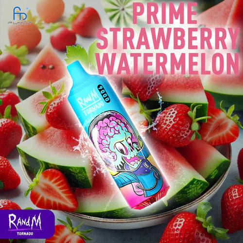 Prime Strawberry Watermelon - Prezzo Puff 9000 Tiri Sigarette Elettroniche Monouso