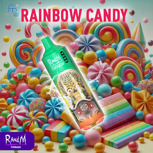 Rainbow Candy - Puff 9K Puffs Sigaretta Elettronica Monouso with Resistenza Mesh