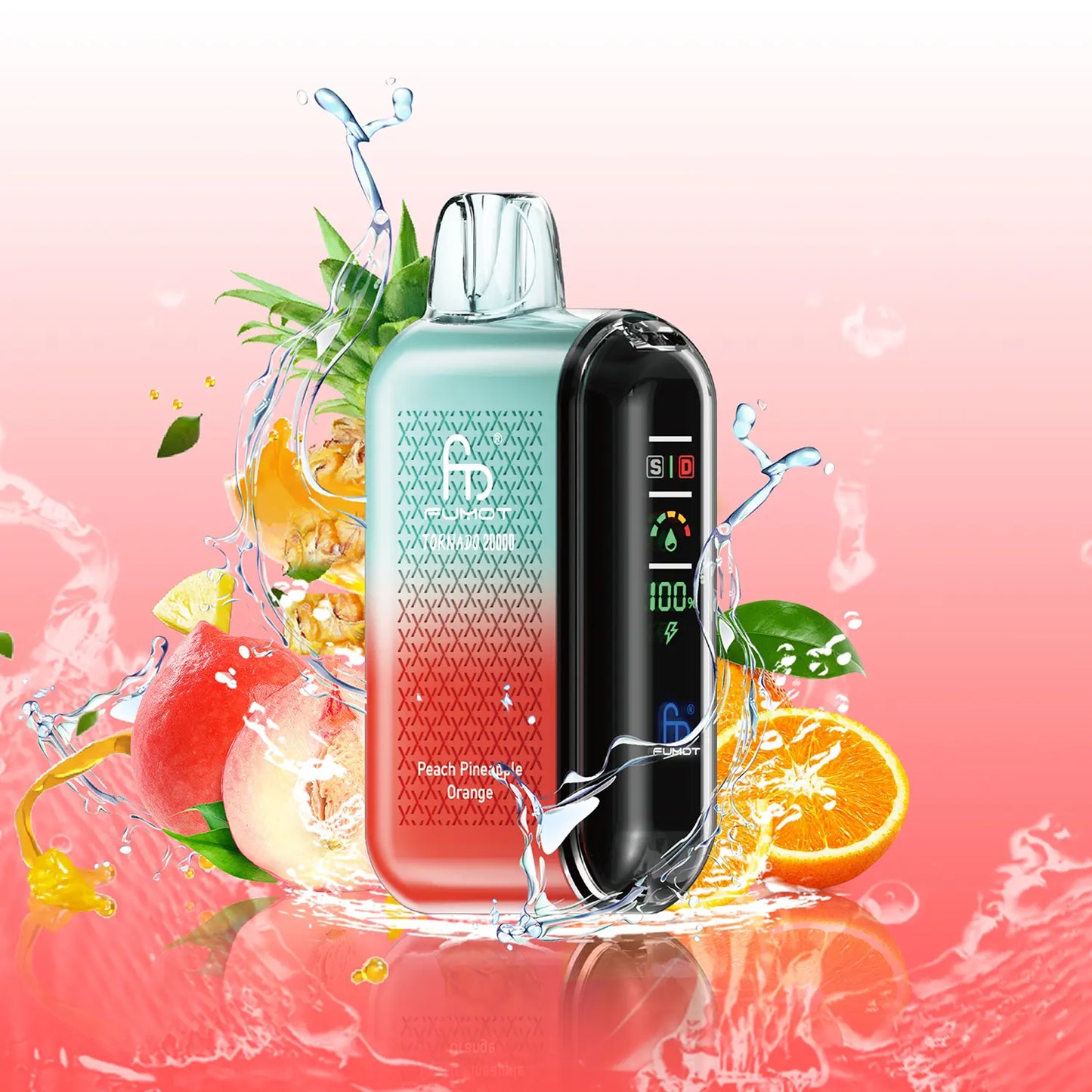 Vape Usa e Getta Italia Store Prezzo Puff 20000 Tiri Peach Pineapple Orange Gusto