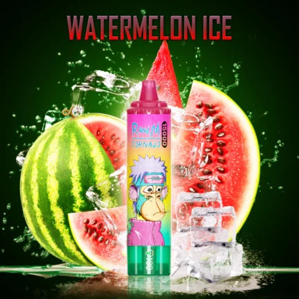 Gusti Puff Power 15K Tiri Sigaretta Elettronica Monouso - Watermelon Ice with Ricaricabile Batteria