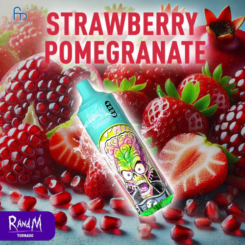 Strawberry Pomegranate - Prezzo Puff 9K Puffs Sigaretta Elettronica Monouso