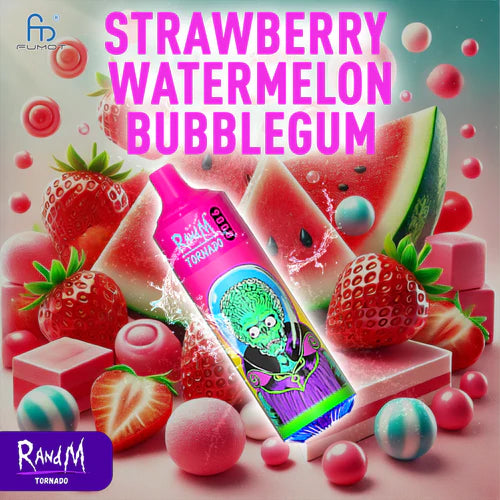 Puff 9000 Tiri Strawberry Watermelon Bubblegum Gusto Vape Monouso